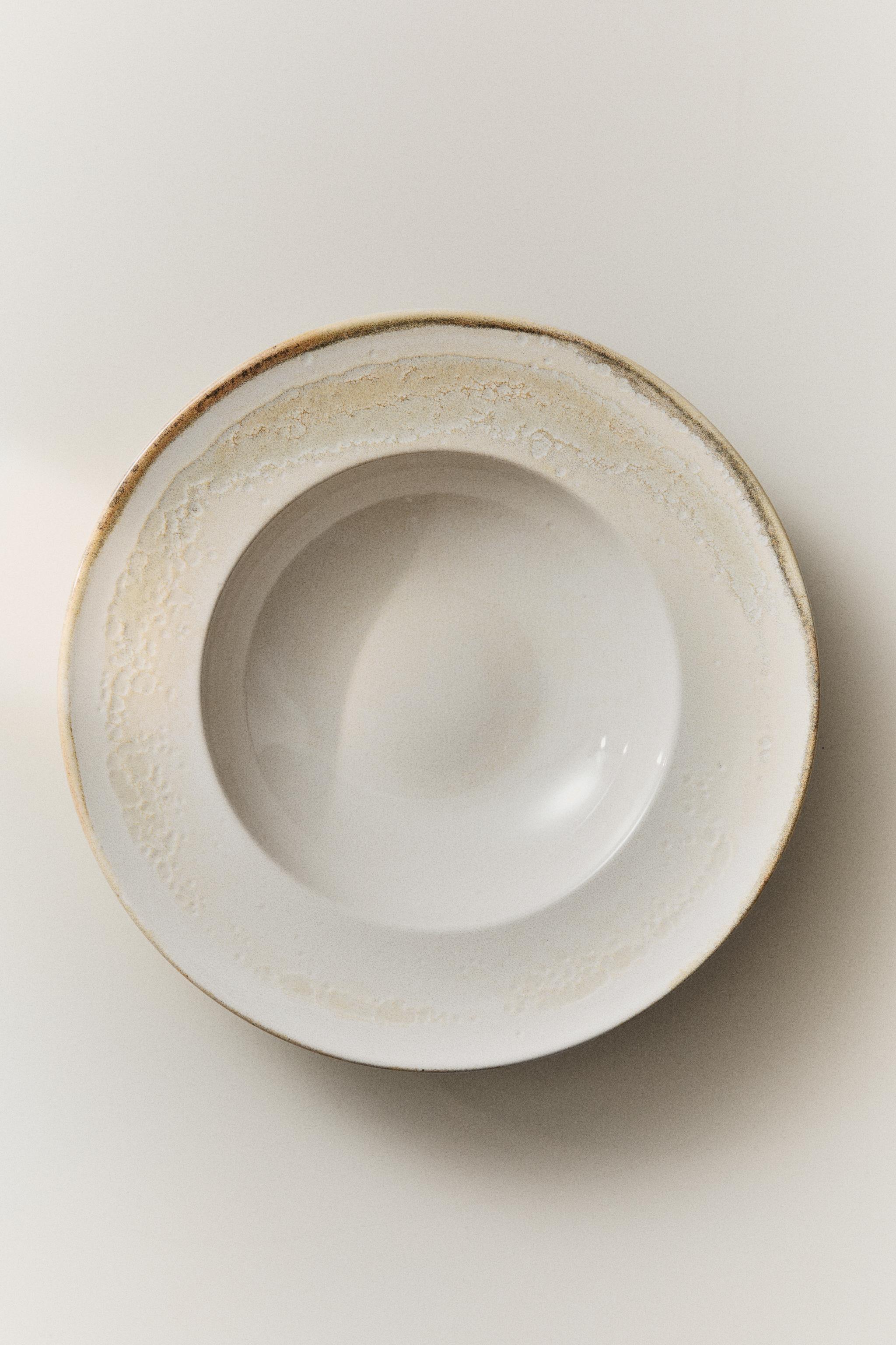 STONEWARE PASTA PLATE